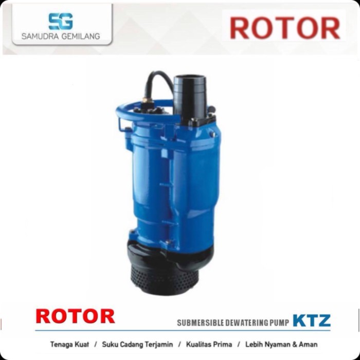 Pompa Celup Lumpur Rotor KTZ 32.2 Submersible Pump KTZ32.2