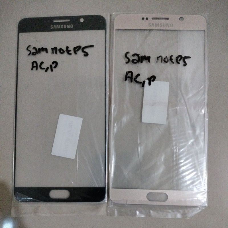 glass glas kaca depan samsung not5 non oca