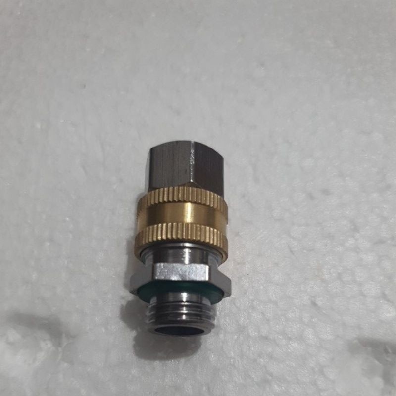 Nepel Anti Kusut Selang Kompresor Connector Swivel Drat 1/4