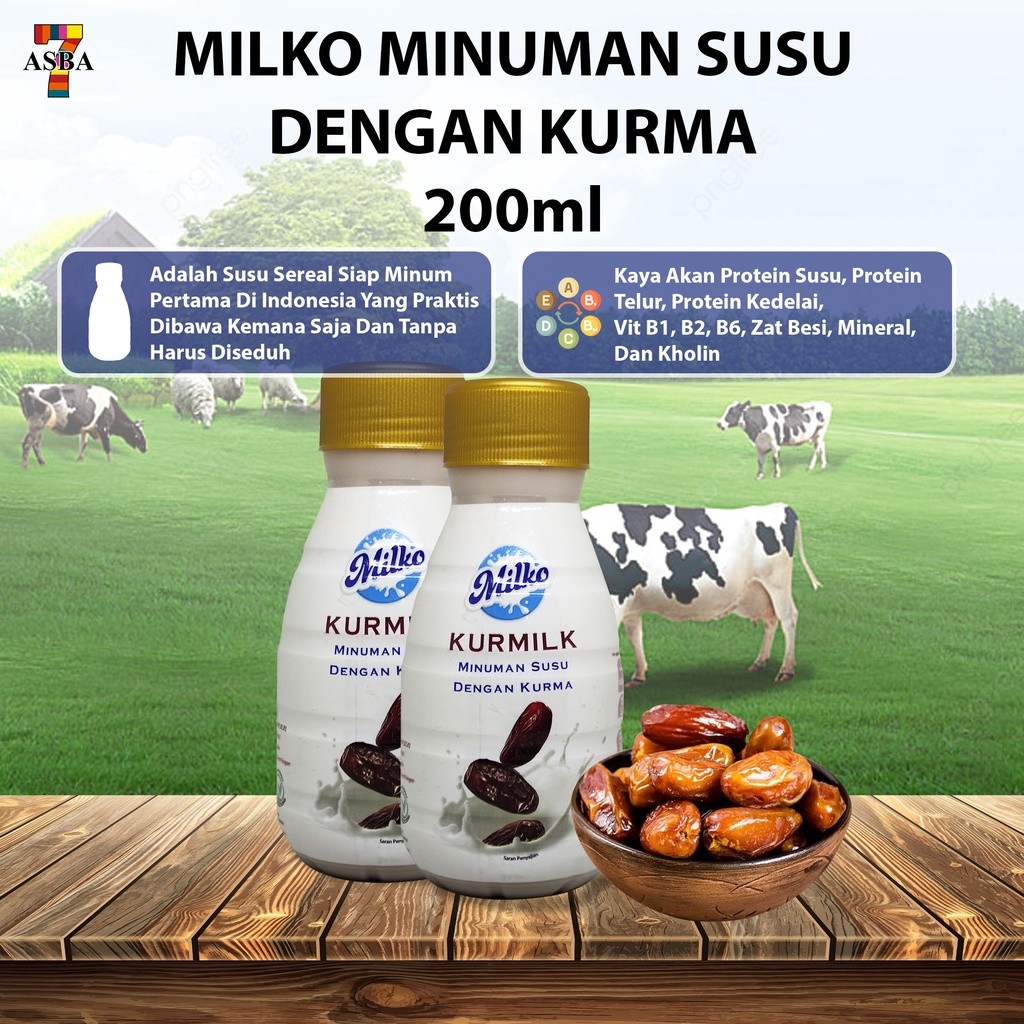 

MILKO KURMA MILK 200ML