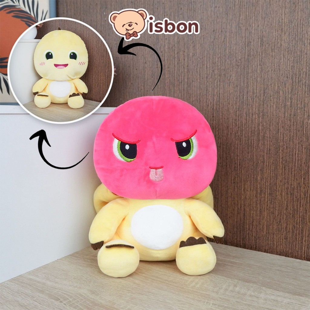 ISTANA BONEKA Dino Kuning Fun and Angry Emotions Mini Lucu Mainan Anak Cowo Cewe Viral Hadiah Spesia