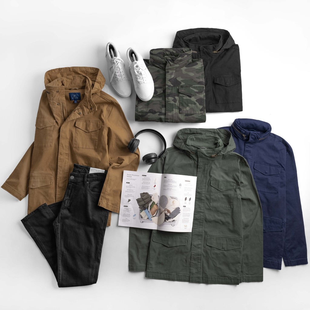 Men's Field Jacket-GRGE