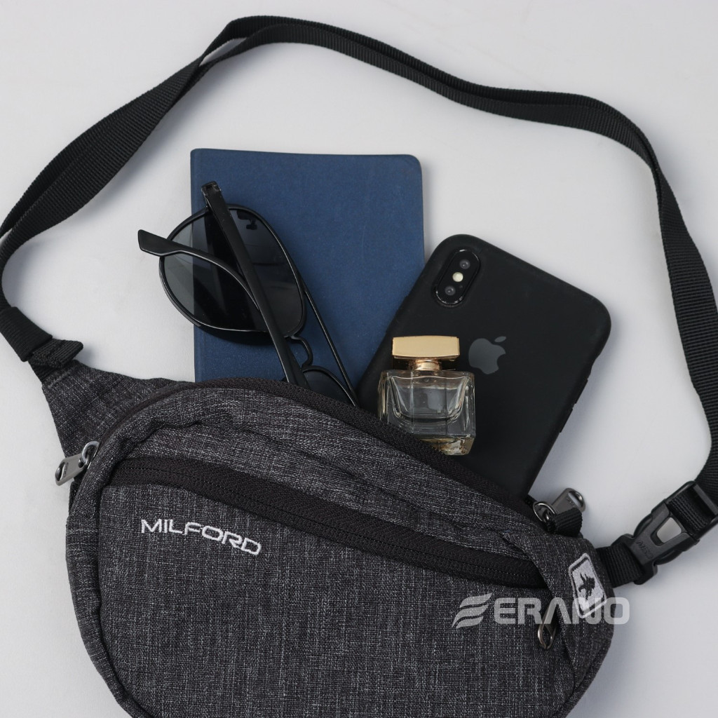 JJ99BJ TAS SELEMPANG CONSINA MILFORD WAISTBAG - TAS SLING BAG PRIA WANITA CONSINA MILFORD