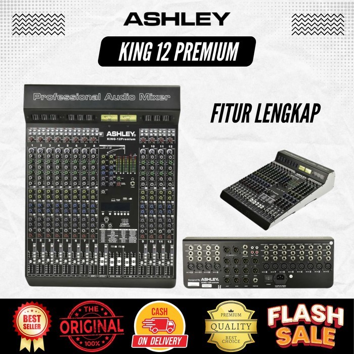 Mixer 12 Channel Ashley King 12 Premium