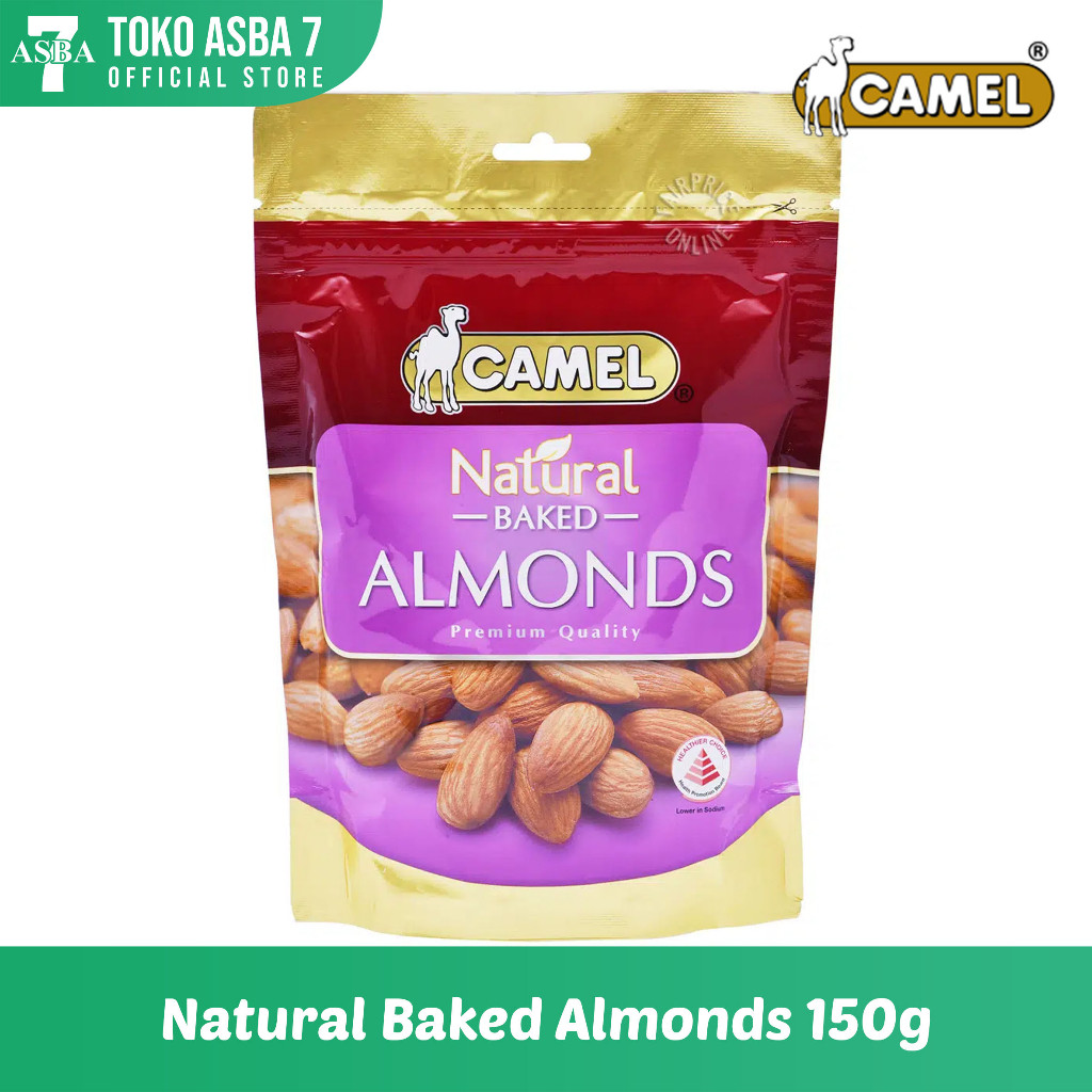 

CAMEL NATURAL BAKED ALMONDS 135G