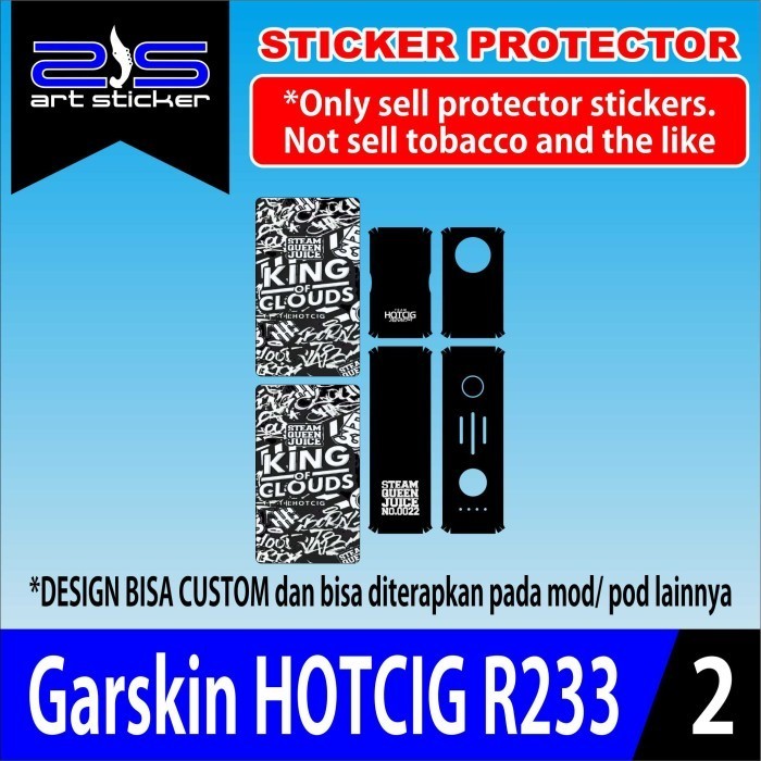 Sticker SKIN Garskin HC R233 - KOC BLACK