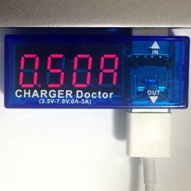 usb doctor voltmeter ampere meter digita multimeter multi tester -Zk