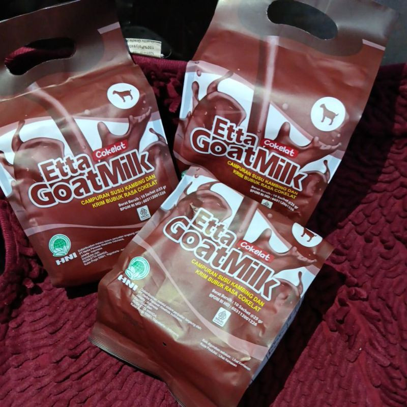 

EGM- ETTAWA GOAT MILK COKLAT- (susu kambing herbal menyehatkan)
