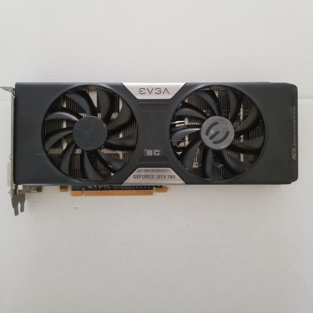 EVGA GeForce GTX 780 GTX780 3GB GDDR5 Minus Tak Tampil