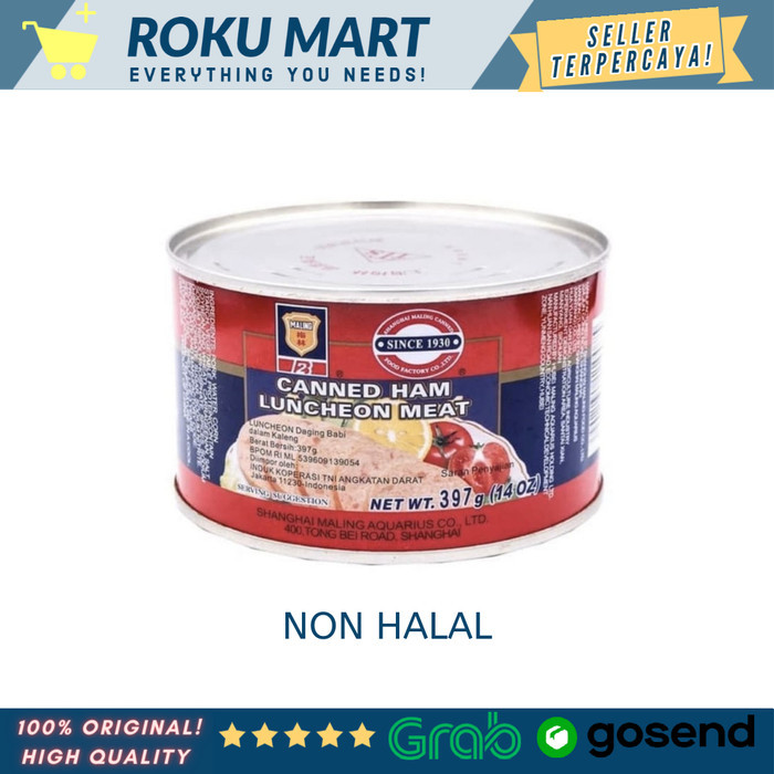 

Maling Daging Babi Kaleng TTS Premium 397gr Canned Pork Luncheon Meat - TTS PREMIUM