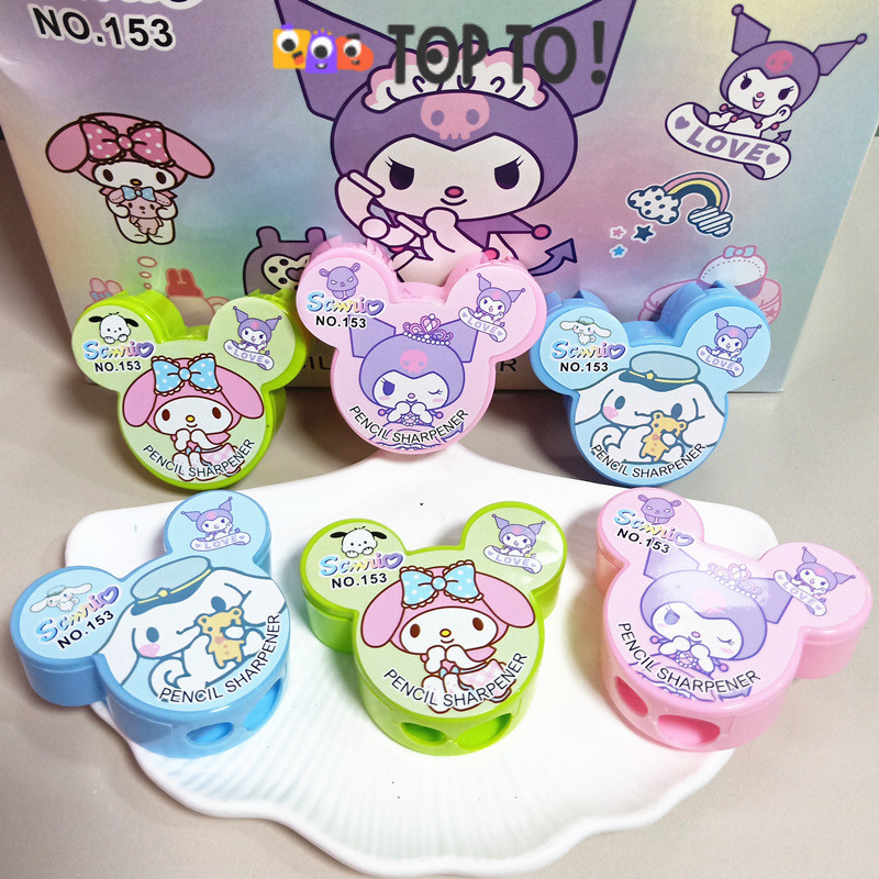 

(1pc)Rautan Mini Karakter Sanrio Kuromi / Serutan Pensil Unicorn / Rautan Kecil Motif Karakter Lucu