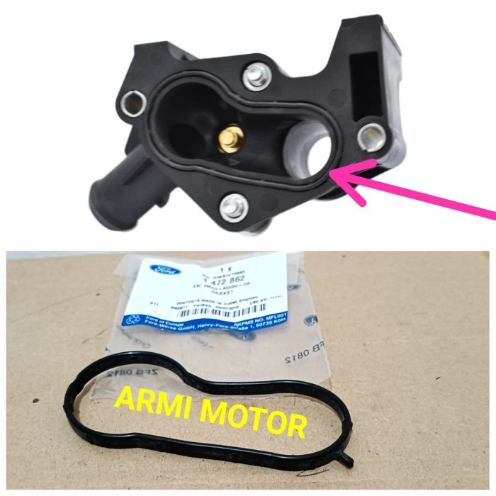 JUAL  Seal Housing Ect Water Outlet Ford Fiesta & Ecosport Original Ford BEST SELLER