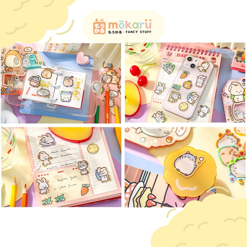 

My Little Pets Expression Flake Stickers / Sticker Stiker Tempel Gambar Motif Lucu / Stiker Flake Diary Deco Murah Lucu Unik Berkualitas