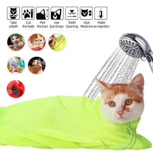 Pet Grooming Bag - Kantong Mandi Kucing