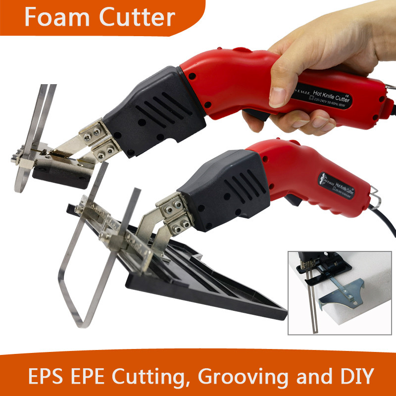 

Foam Cutter 110V-240V Electric Styrofoam Polystyrene Cutting Machine Portable Sponge EPS EPE Heat Wire Cutter DIY Hot Knife Tool