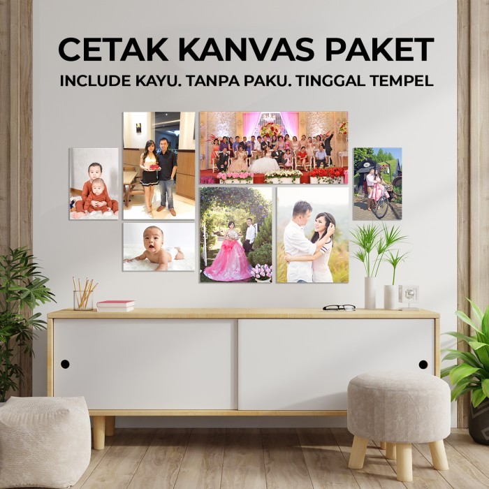 

Cetak Foto Kanvas Canvas Print PAKET HEMAT 140 cm