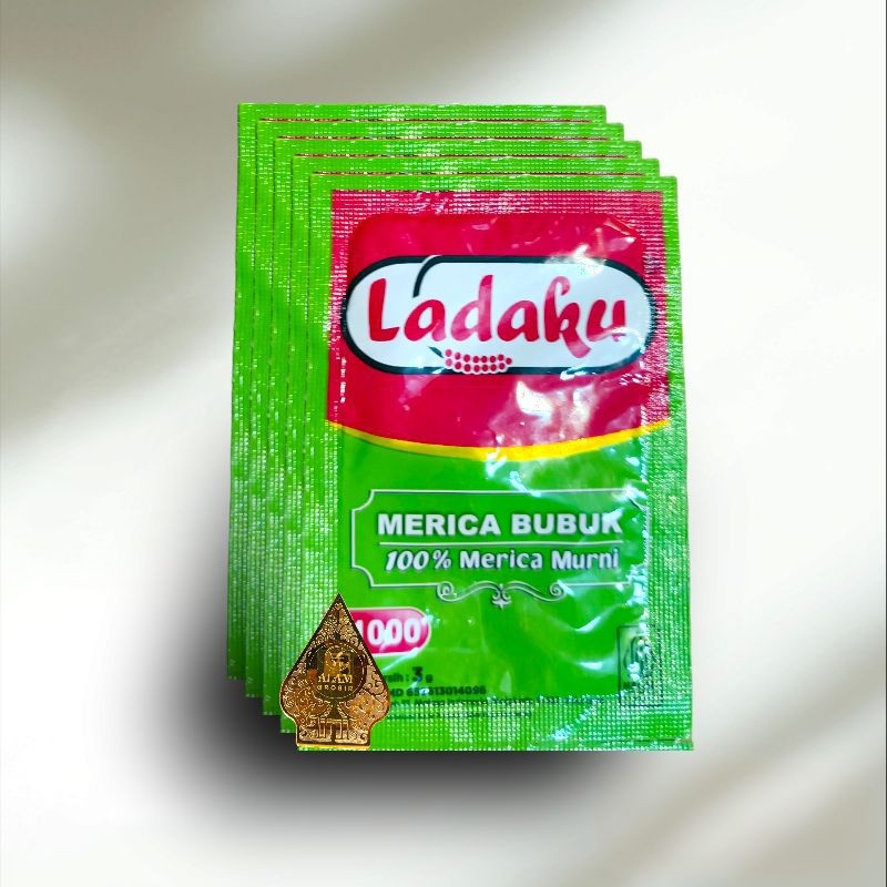 

10 sachet merica bubuk ladaku 3g