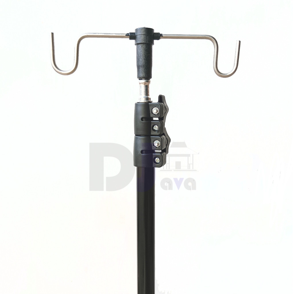 TIANG INFUS PORTABLE HOMECARE TIANG LAMPU KEMAH PORTABLE