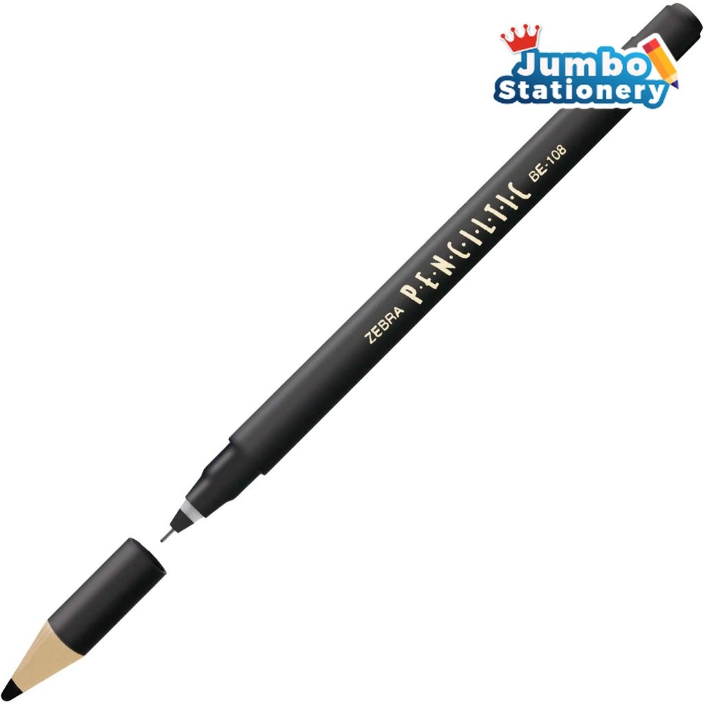 

Pulpen Zebra Penciltic Fineliner 0.4 Black