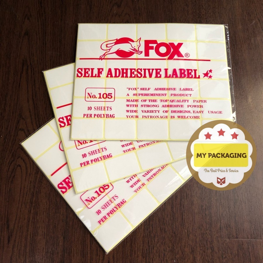 

Label Nama PUTIH 105 ( 25 X 38 mm ) - bisa cod