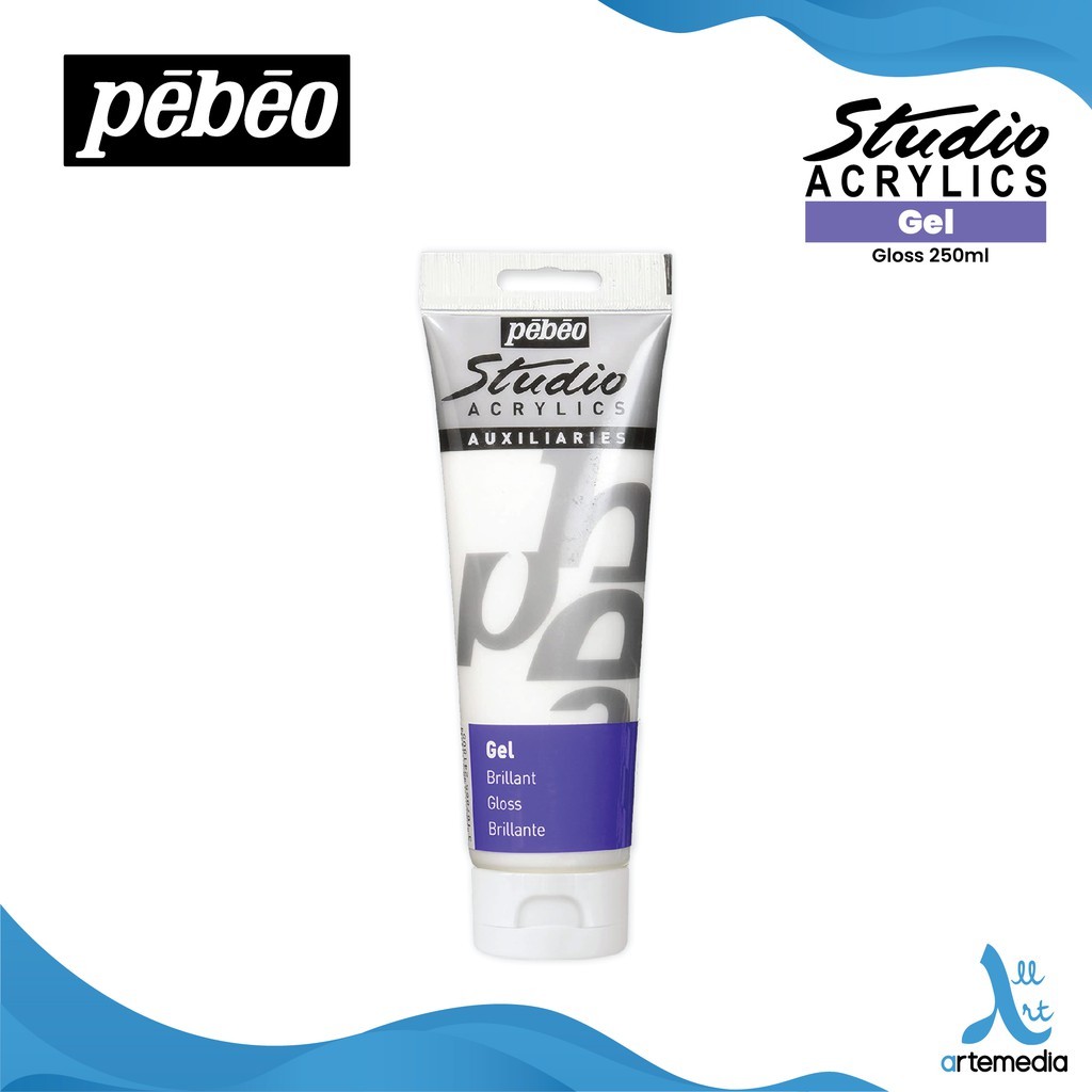 

Gramedia Surabaya - Pebeo Studio Acrylic Gloss Gel Medium 250ml /524180