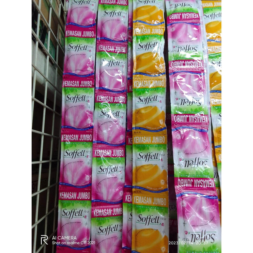 

Soffell Jeruk 1 Sachet Pcs Lusin / Soffel Orange Kuning Merah Pink