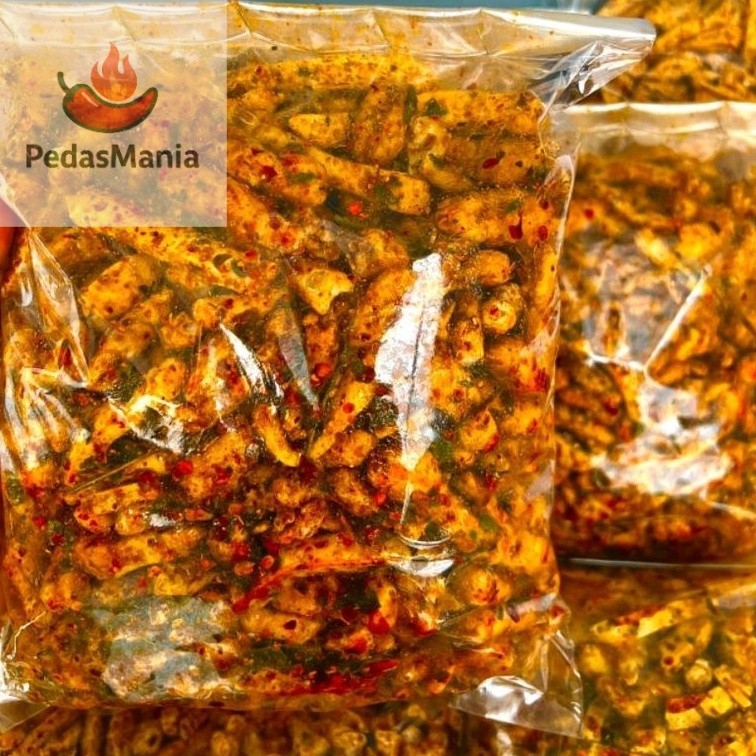 

Basreng pedas VIRAL daun jeruk 500 Gram
