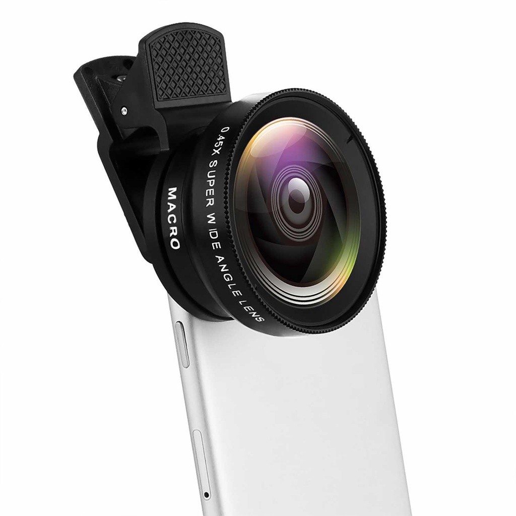 Lensa Kamera HP 2 in 1 Macro 12.5X Wide 0.45X