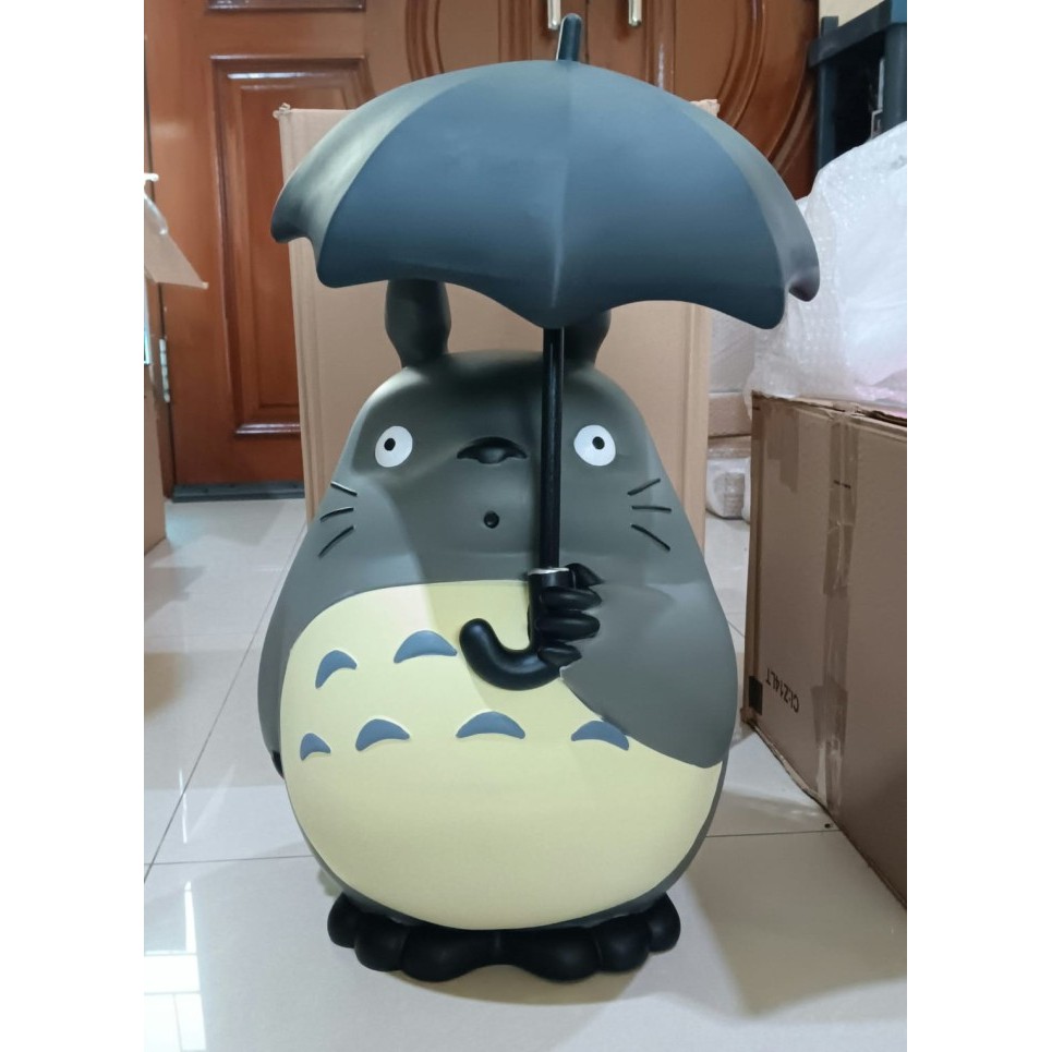 Celengan Totoro Payung Studio Ghibli Coin Bank - Celengan Premium Totoro Super Jumbo