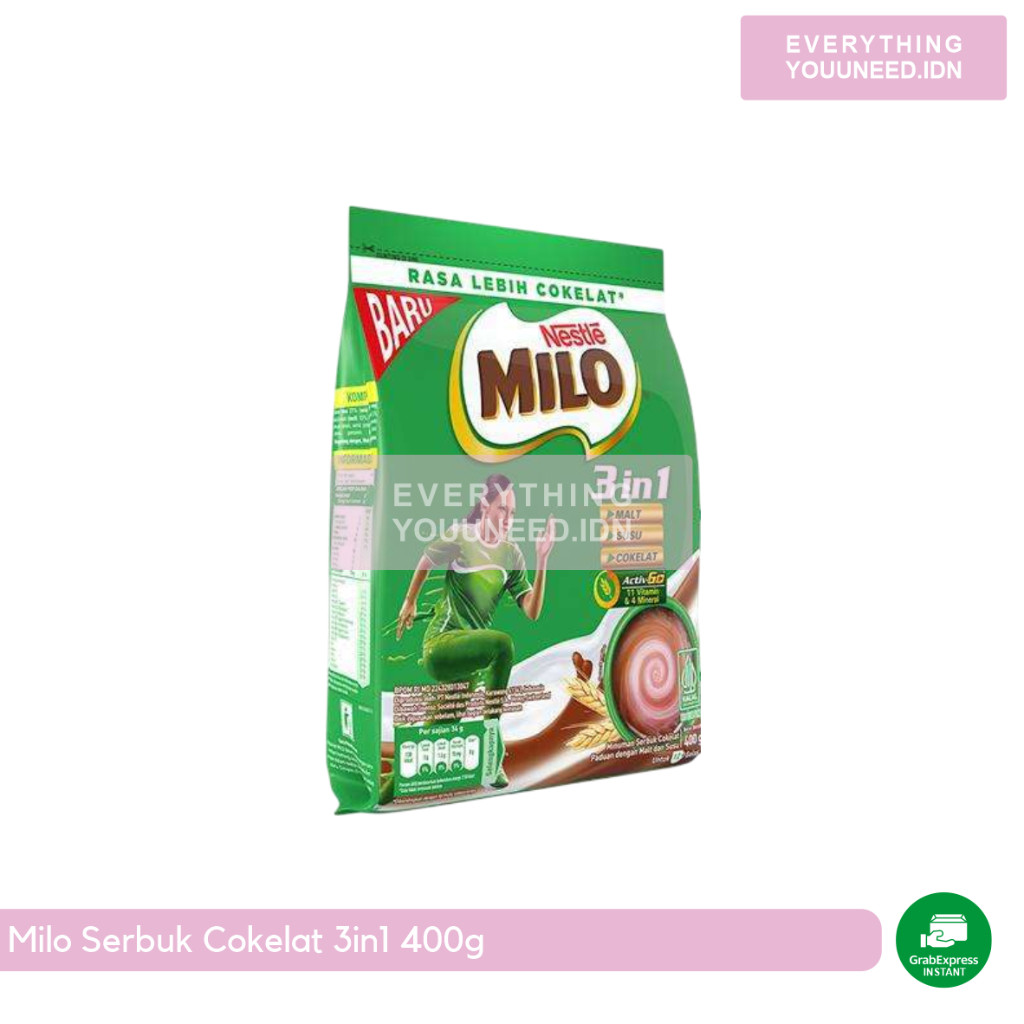 

Milo Serbuk Cokelat 400g
