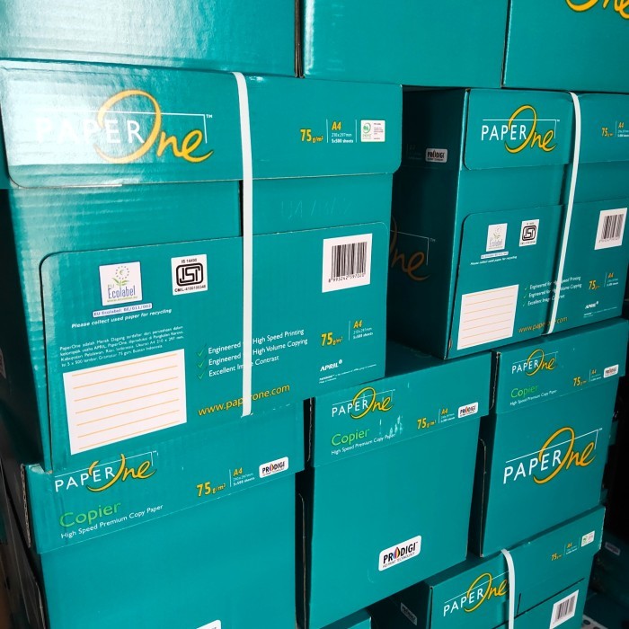 best -Kertas HVS A4 70 gr PaperOne 1dus