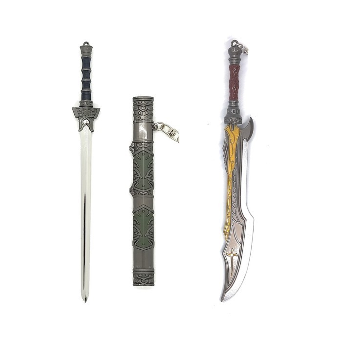 gantungan kunci 16 cm pedang the magic blade tian ya ming yue dao