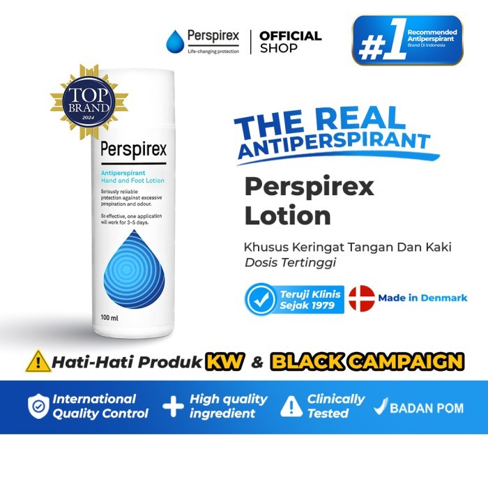 Perspirex Hand & Foot Lotion 100 ml Anti Pespirant dan Bau Kaki