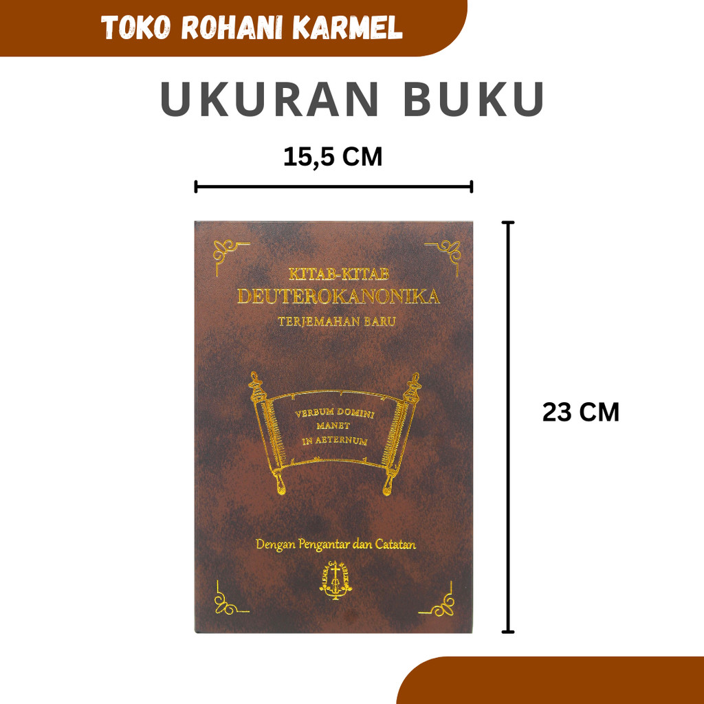 Murah KITAB-KITAB DEUTEROKANONIKA KATOLIK / ALKITAB KATOLIK Diskon Promo