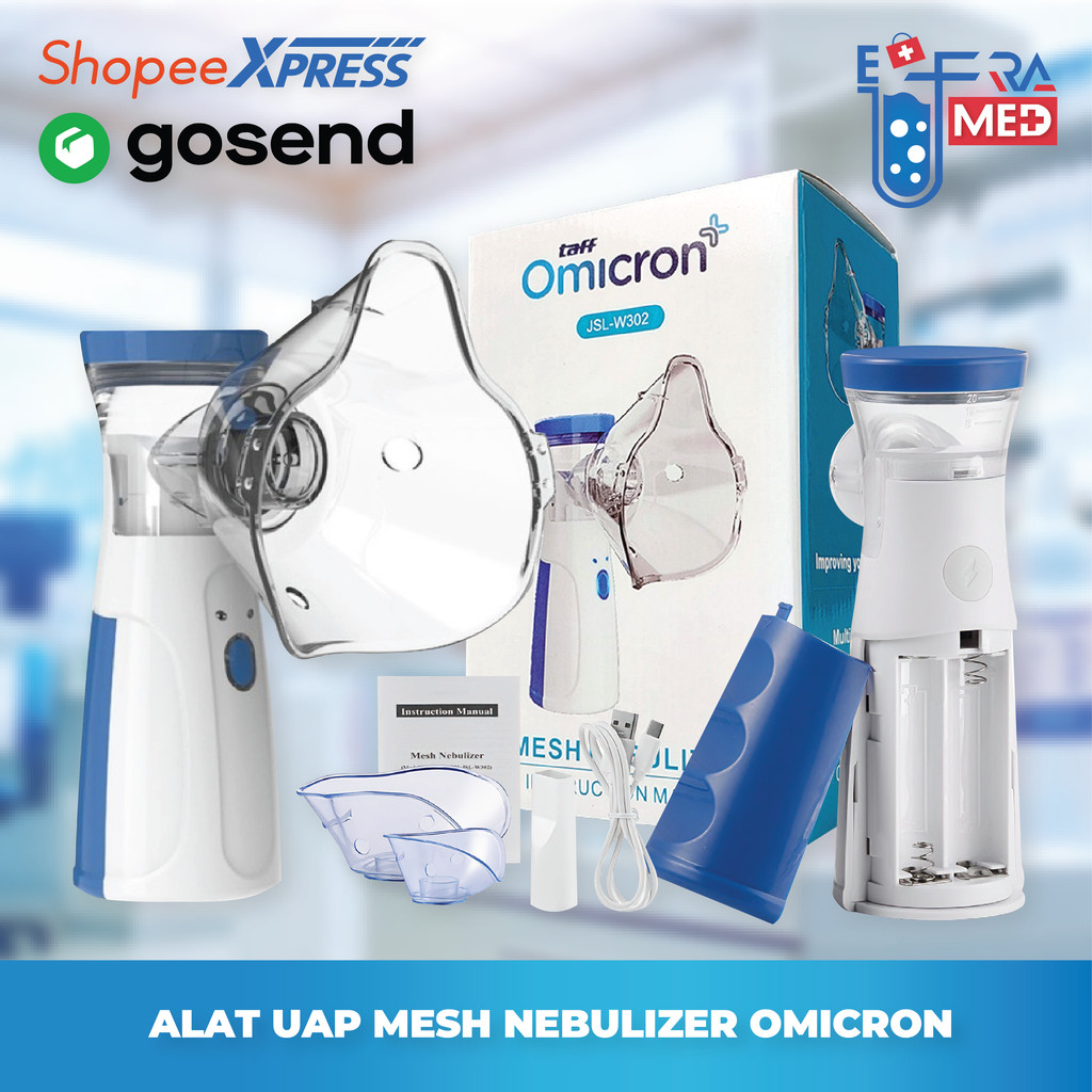 Mesh Nebulizer / Nebulizer Portabel Untuk Anak / Nebulizer Portable
