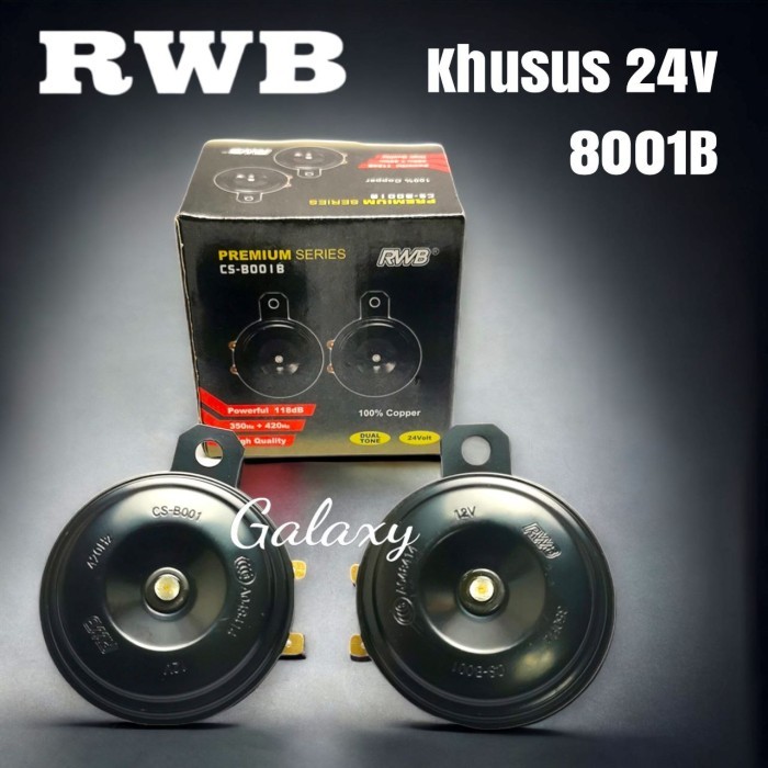 Express * Klakson Dobel Disk - RWB CS 8001B Original 24v
