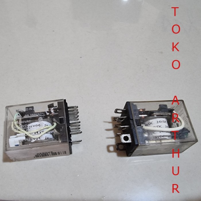 TOOL AND SPAREPART Relay Omron MY4N 24vdc 14 pin / Relay Szr-LY2 N1 VARIAN - LY2 N1 8 PIN