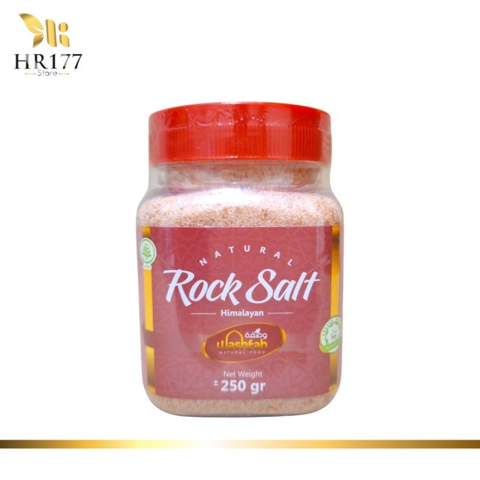 

TERLARIS Garam Himalaya Original Organic Premium Rock Salt Himalayan 250 Gr