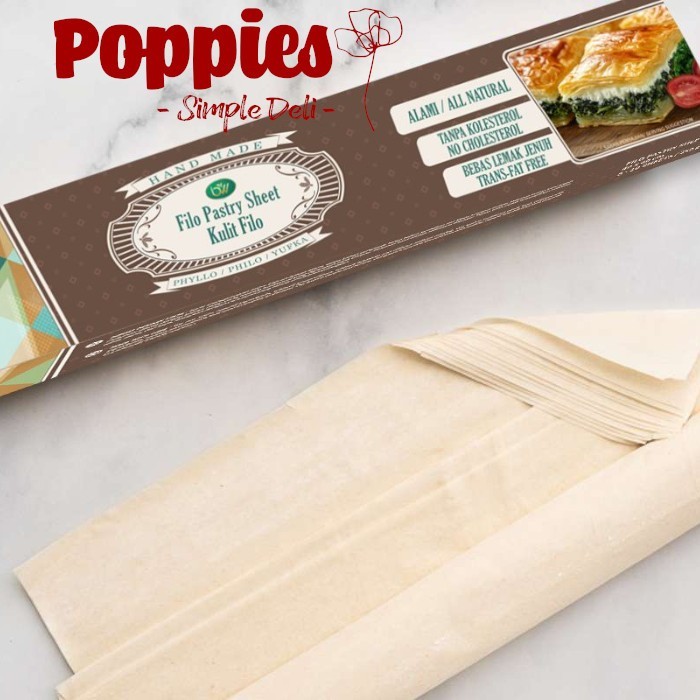 

FILO - Phyllo / Philo / Yufka Dough - Pastry Sheet 350 Gr - 40 x 40 cm