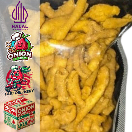 

UWD KERIPIK USUS JAGUNG BAKAR 250g Keripik Usus Crispy Usus Kering Usus Kriuk Cemilan Terlaris