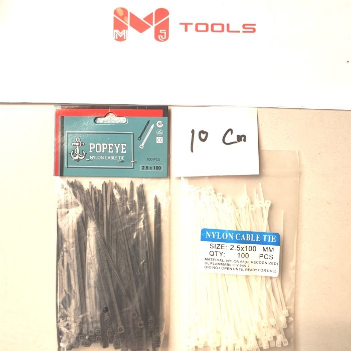 Kabel ties 10cm - Nylon cable ties 10cm - Pengikat Nylon 10cm