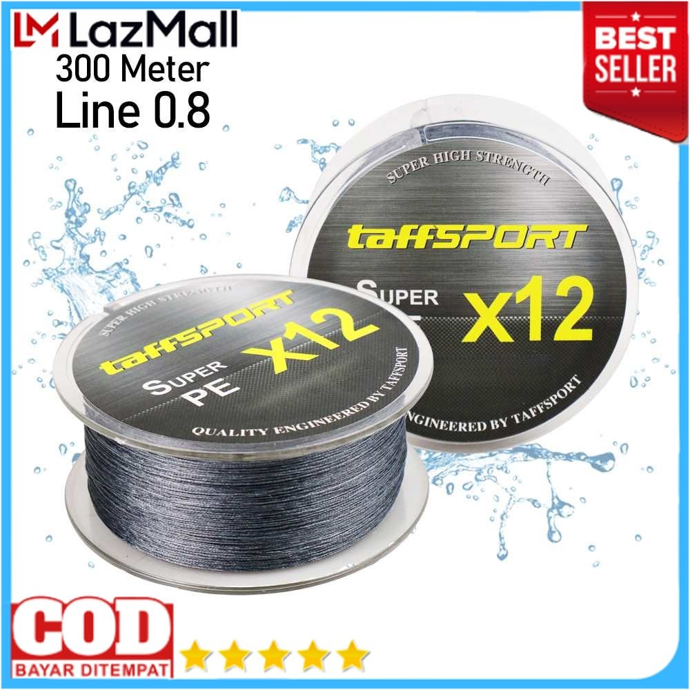 SENAR PE PANCING SUPER PE BRAIDED 300 METER / SENAR PANCING KUAT ANTI KRITING / SENAR PANCING SPECTR