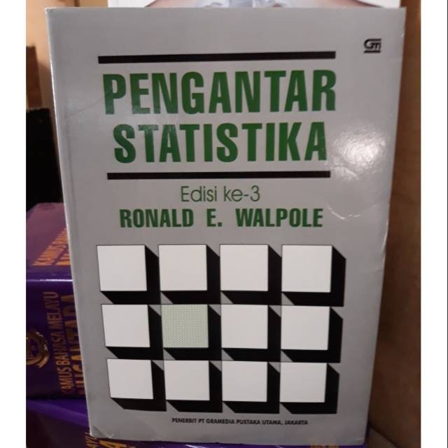 buku pengantar statistika by Ronald E. Walpole