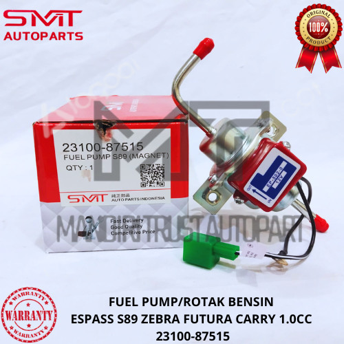 FUEL PUMP ROTAK BENSIN ESPASS S89 ZEBRA FUTURA CARRY 1.0CC SMT ORIGINAL BERGARANSI 1 PCS 23100-87515