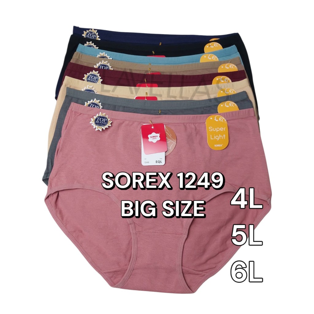 CD Wanita Sorex 1249 Jumbo 6L 5L 4L CD Wanita Jumbo Sorex Big Size Elastis CD Ibu Hamil Jumbo