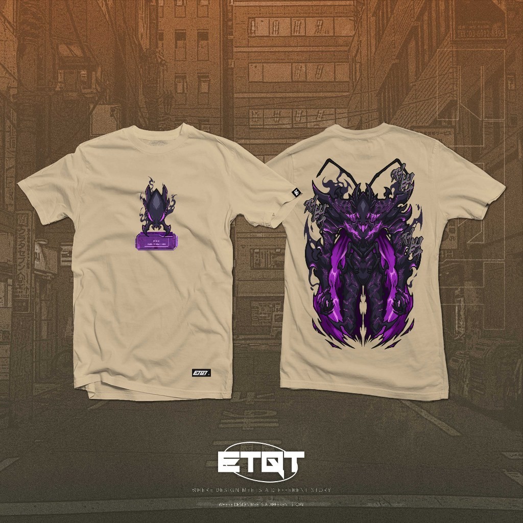 ETQT Anime Oversized Shirt - Unisex - Anime Shirt - Solo Leveling - Beru