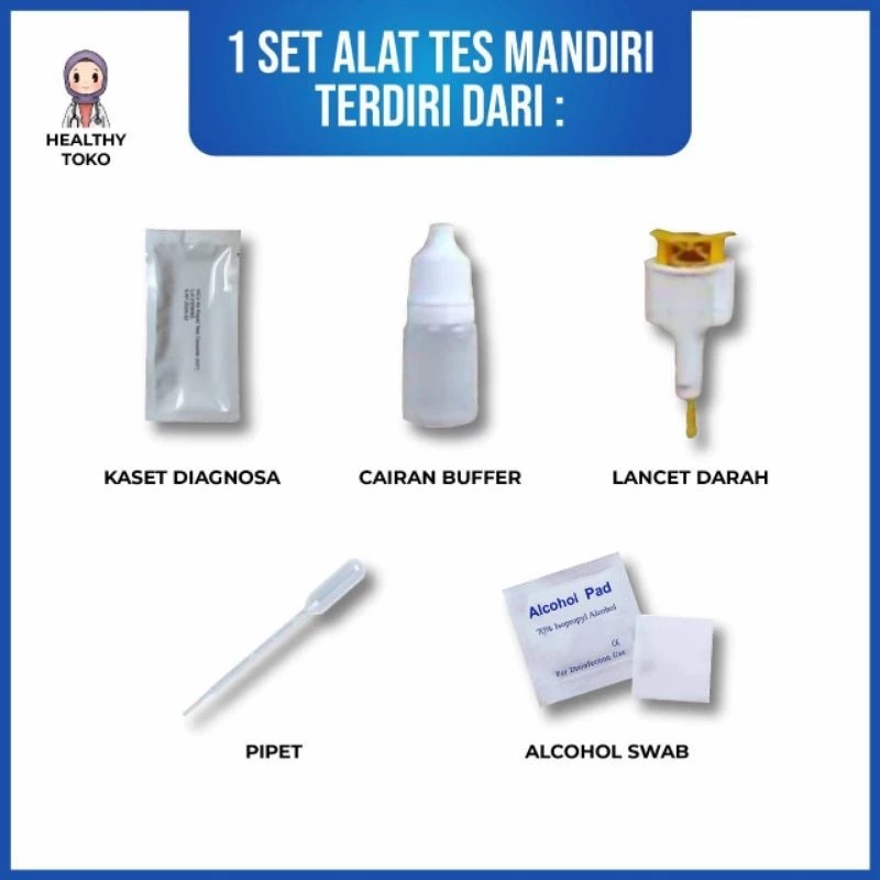 1 SET HIV TEST IS INDEC