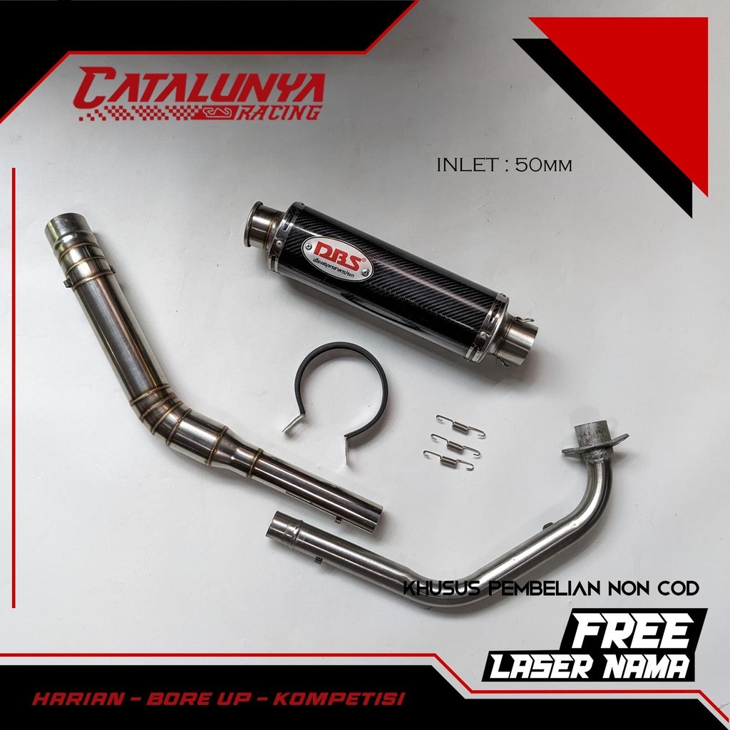 Knalpot DBS carbon,satria Fu,Vixion,CBR,Verza,Byson,megapro