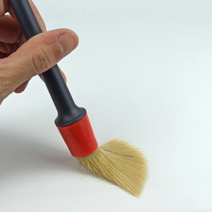 

promo -Premium Detailing Brush Set 5, Kuas Cleaning Mobil Bulu Lembut Padat