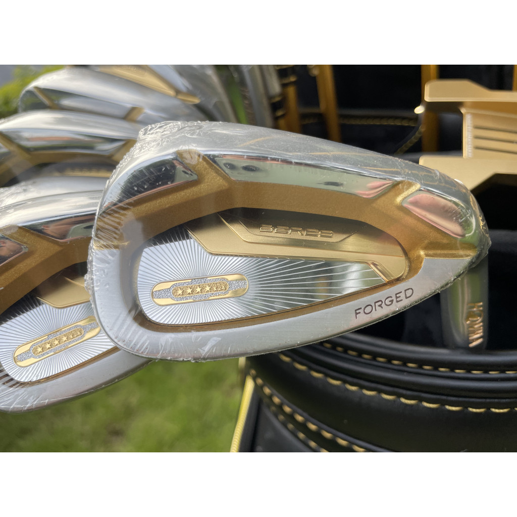 4 Star Golf Clubs Iron Set with Head Cover, Flex Graphite Shaft, S07, 5-11AwSw R, S,al, New